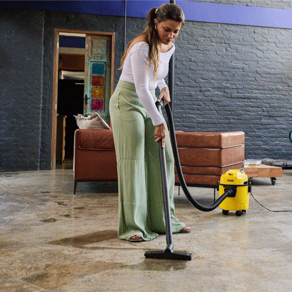 Aspiradora 3 en 1 agua y polvo WDL1 10L Karcher - Imagen 8