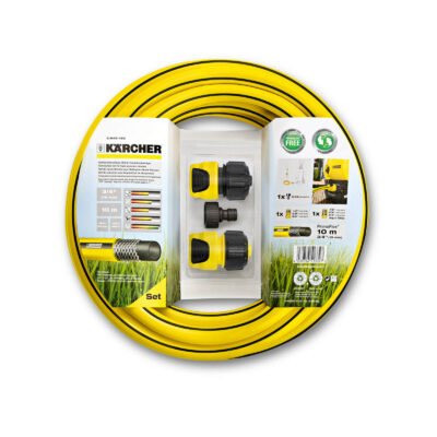 Kit Manguera de riego 3/4" de alta presion 10 Mt Karcher
