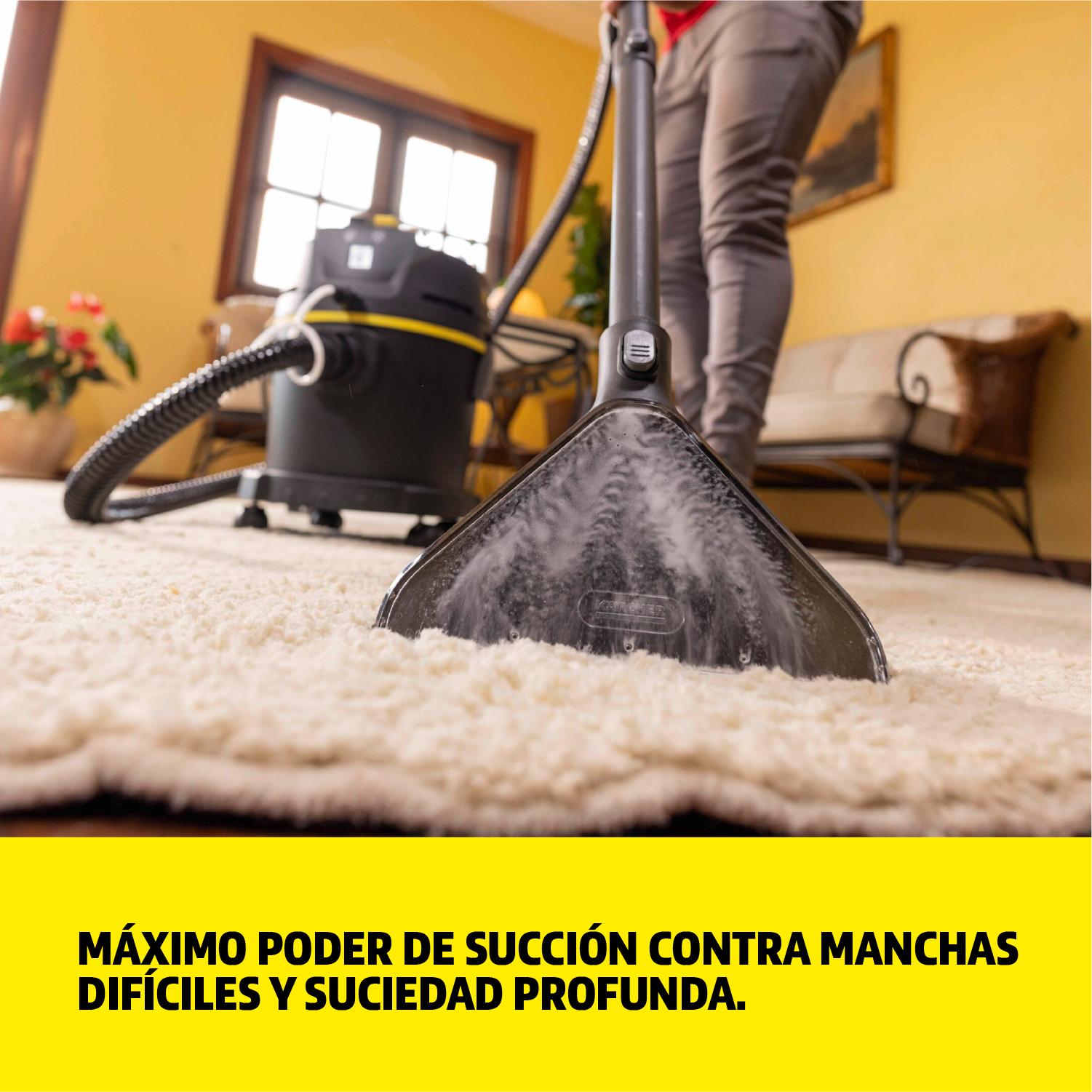 Aspiradora y limpiador de muebles 5 en 1 SE4 Karcher - Imagen 4