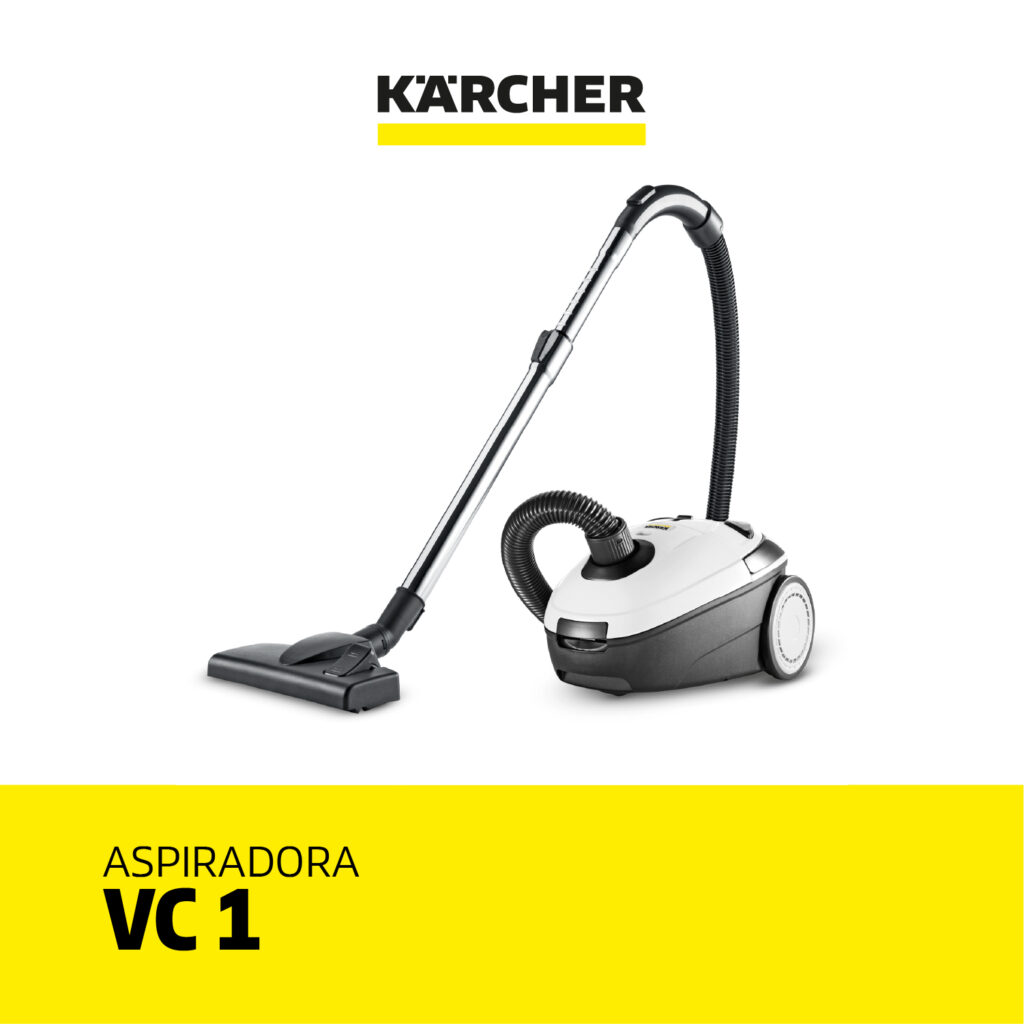 Aspiradora polvo VC1 con Filtro Hepa 1.5 Lt Karcher