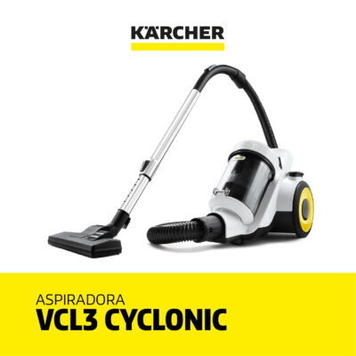 Aspiradora sin bolsa VCL3 Cyclonic 1000W Karcher