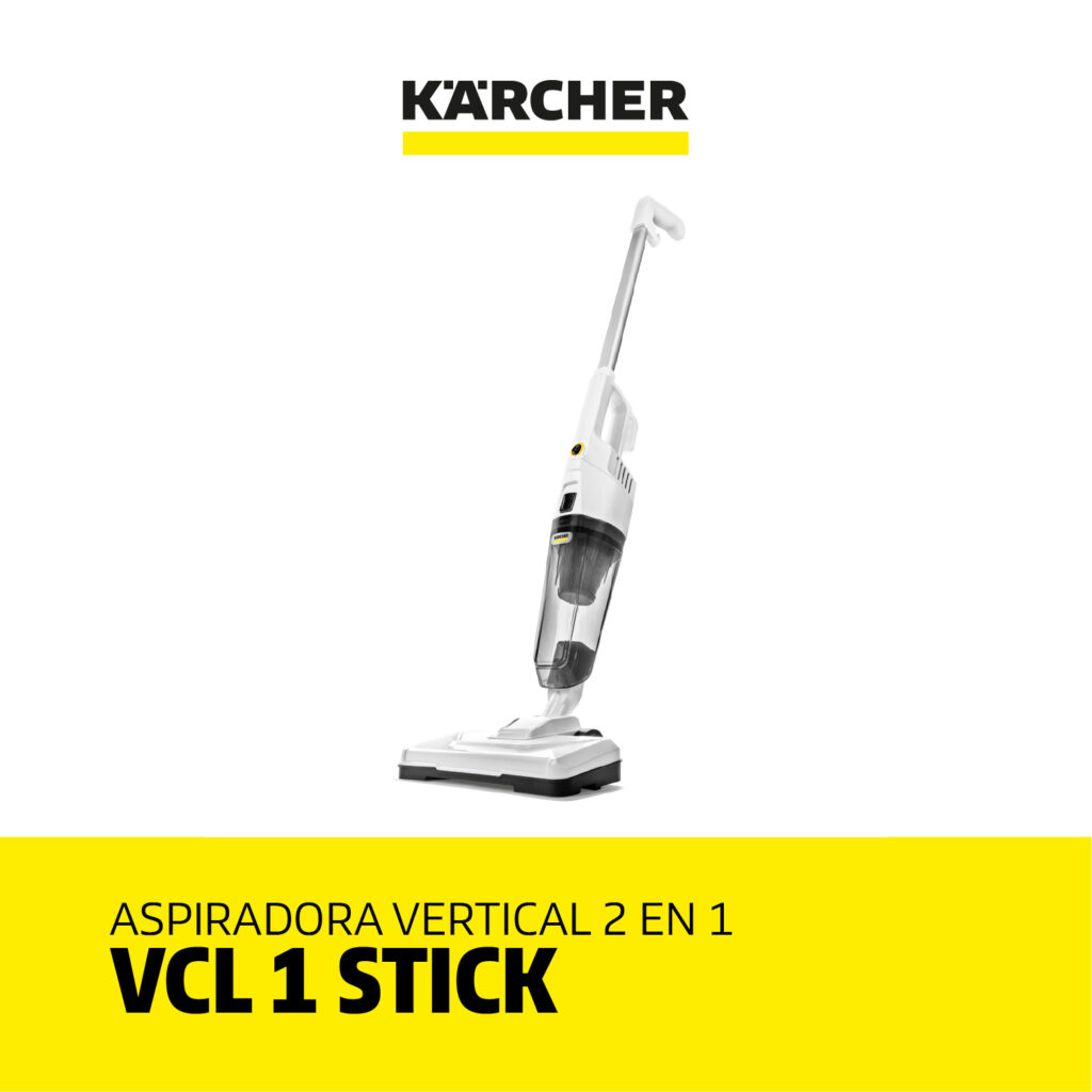 Aspiradora vertical 2 en 1 VCL1 stick Karcher
