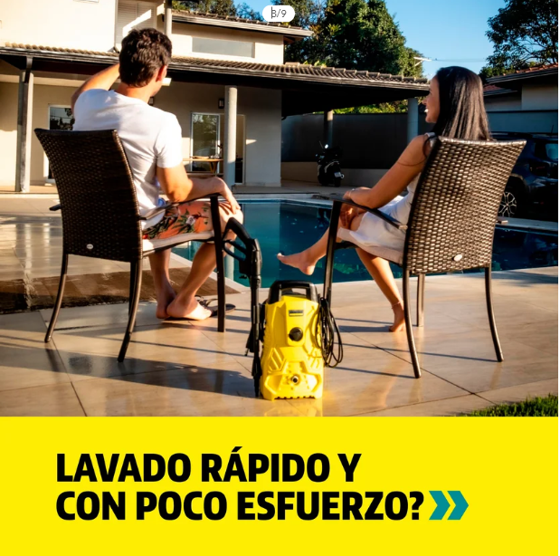 Hidrolavadora compacta alta presión 1500 PSI Karcher - Imagen 4