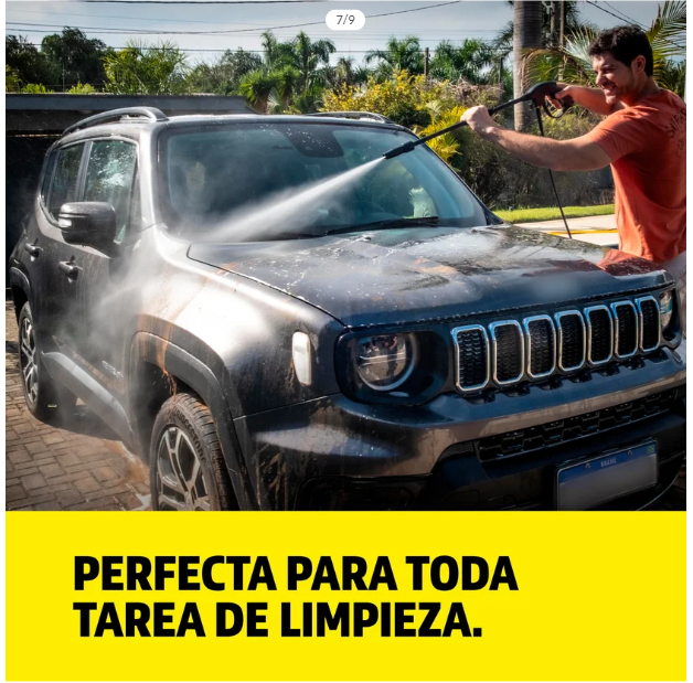 Hidrolavadora compacta alta presión 1500 PSI Karcher - Imagen 8