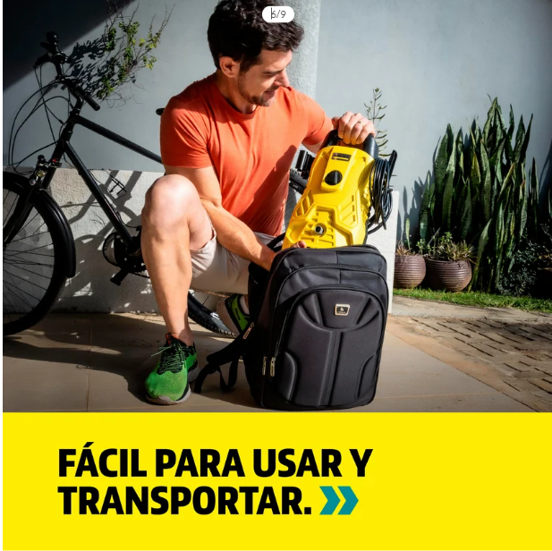 Hidrolavadora compacta alta presión 1500 PSI Karcher - Imagen 6