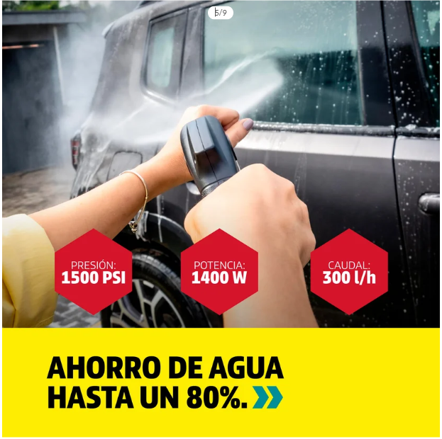 Hidrolavadora compacta alta presión 1500 PSI Karcher - Imagen 3