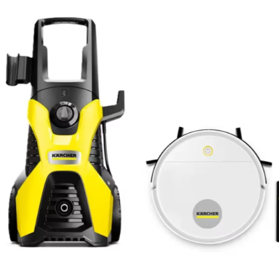 Combo Hidrolavadora K4 MX + Aspiradora robot RCV1 Karcher