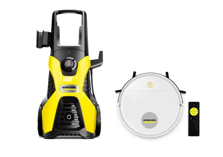 Combo Hidrolavadora K4 MX + Aspiradora robot RCV1 Karcher
