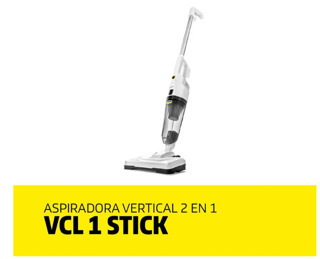 Combo Aspiradora Robot Rcv1 + Aspiradora Vertical 2 En 1 Vcl1 Stick Karcher - Imagen 5